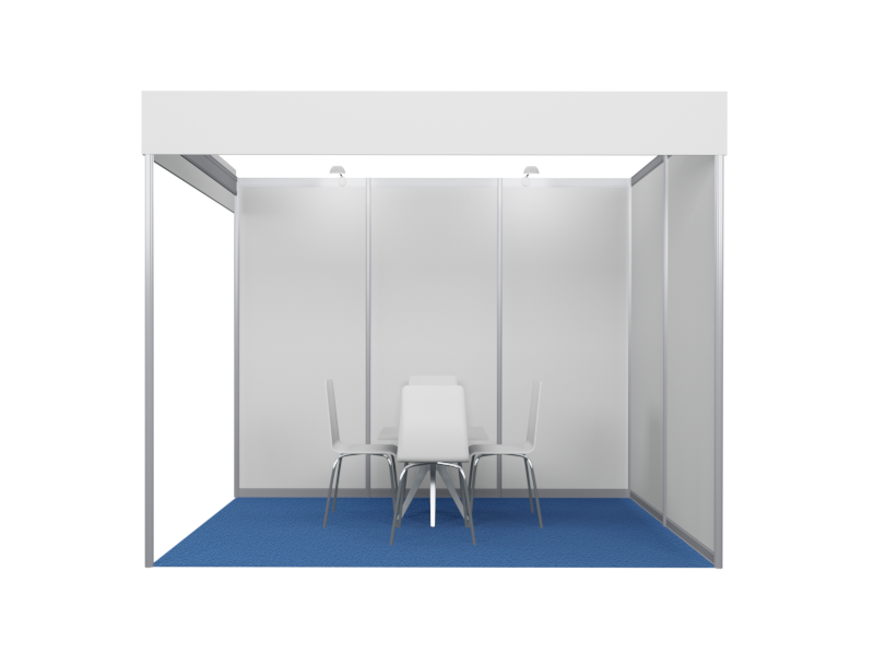 Угловой стенд 6 м²